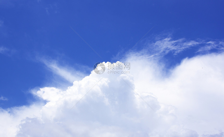 蓝蓝天空云雾阳光雨云水分空气天蓝色天气照片气候晴天图片