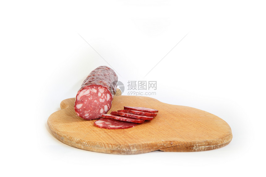 香肠桌子猪肉香菜方案早餐文化牛肉食物小吃熏制图片
