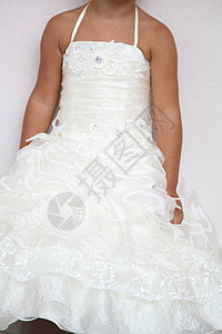白白裙子婚礼活动女性庆祝幸福背景图片