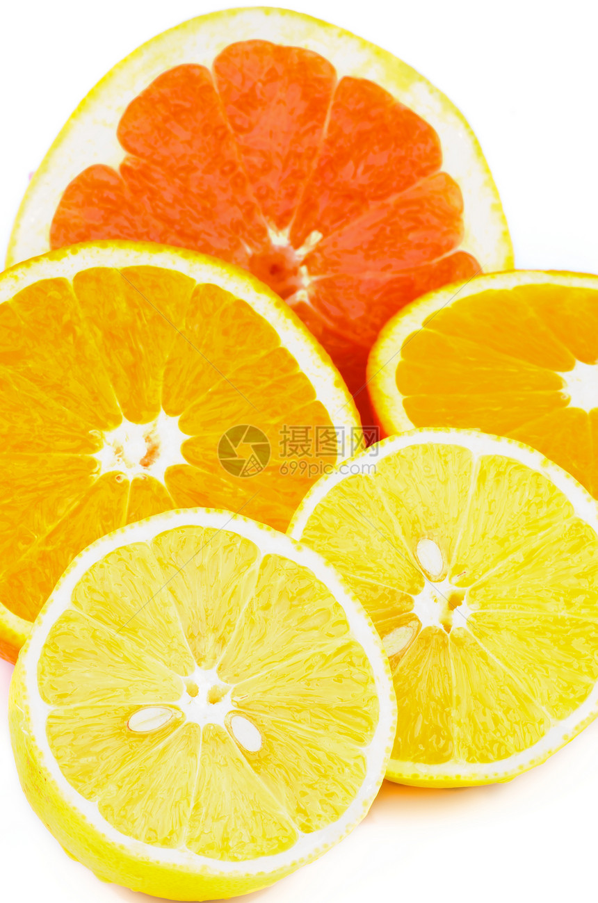 岩浆橘子甜食色彩柠檬柚子水果酸味横截面食物素食图片