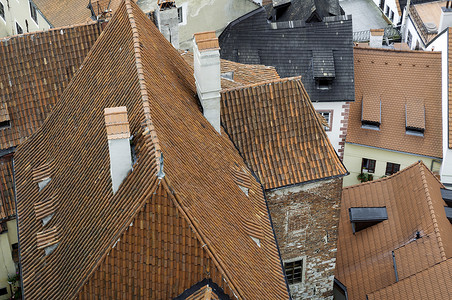 屋顶闪烁恶化建筑学卵石住宅橙子建筑房子背景图片