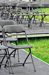 空席位行数场景座位塑料音乐会金属音乐考勤婚礼观众展示背景图片