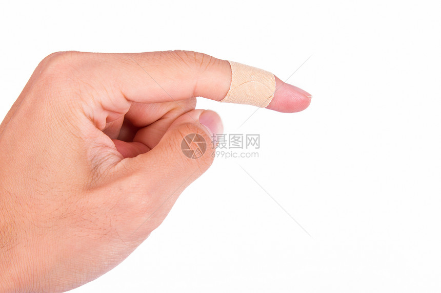 指数手指的粘合带工具药店绷带食指安全磁带疼痛石膏橙子塑料图片
