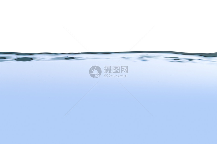 水喷溢气泡泡沫材料影棚宏观液体环境洪水白色蓝色图片