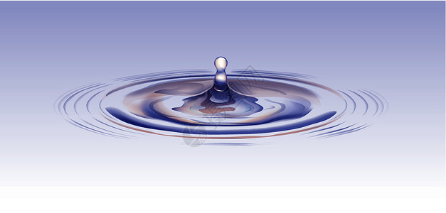 水蓝色水滴白色背景纹理矢量背景图片