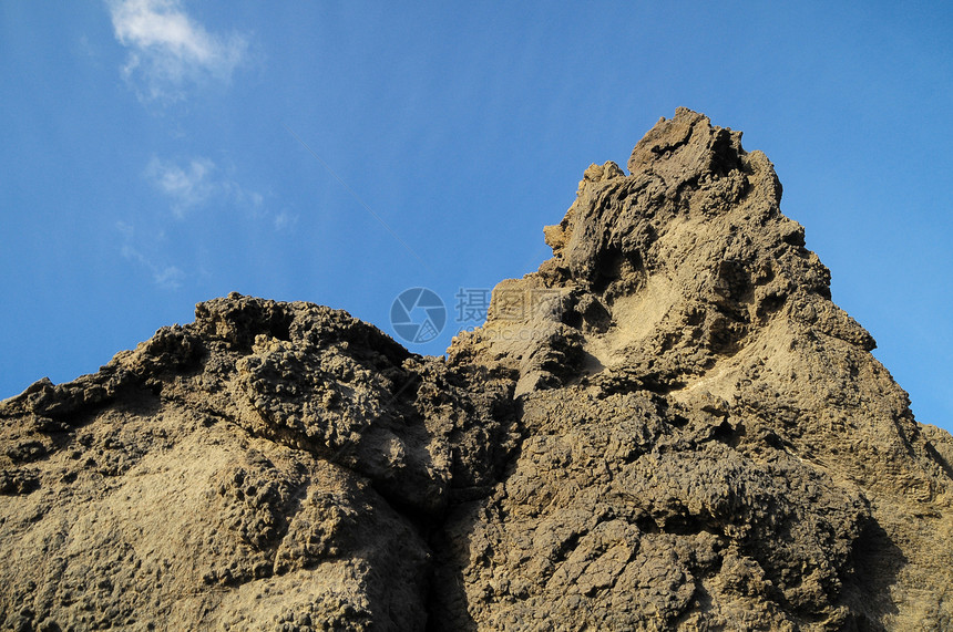 干硬岩岩岩礁硬化休眠岩石海岸公园睡眠景观国家熔岩月球图片