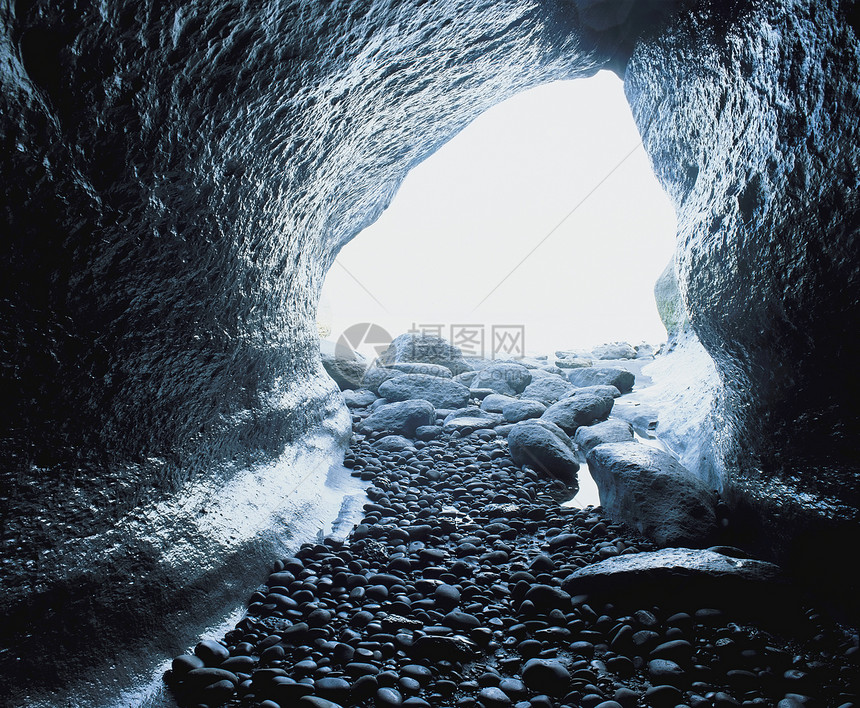 隧道尽头的灯光展望摄影自然世界地形地貌希望研究图片