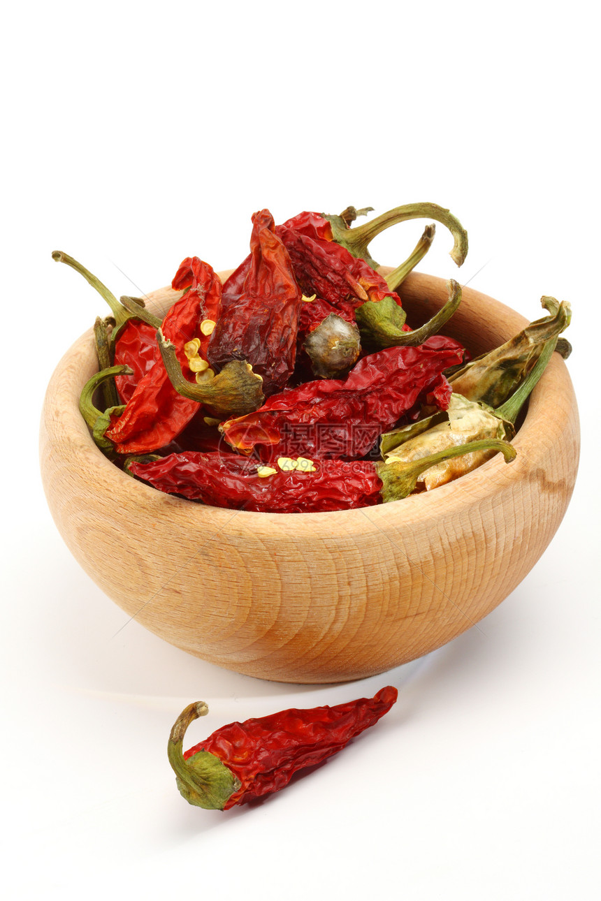 干红辣椒蔬菜红色香料植物白色食物寒冷烹饪胡椒图片