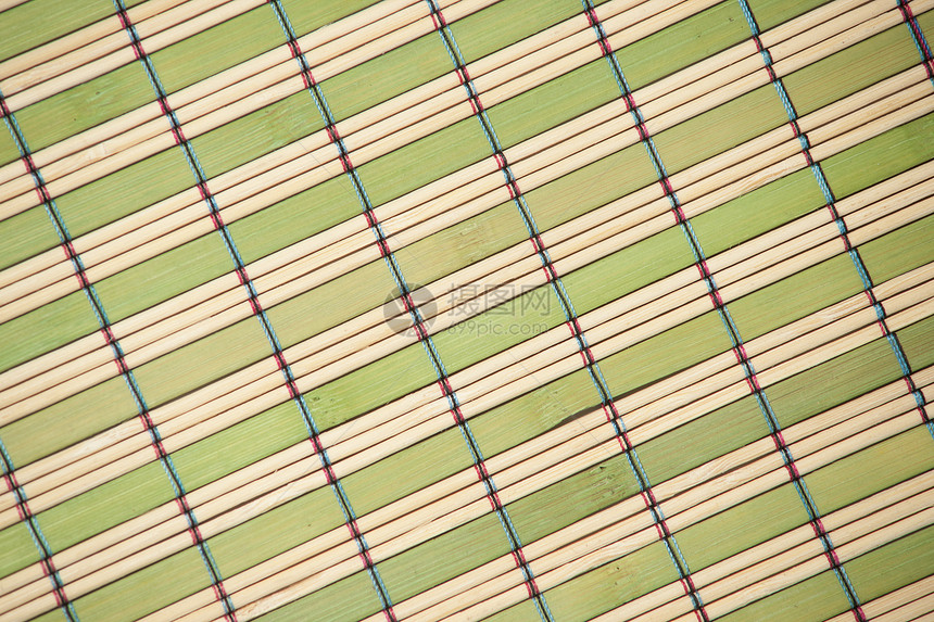 竹子垫背景稻草传统木头框架材料墙纸文化地面宏观植物图片