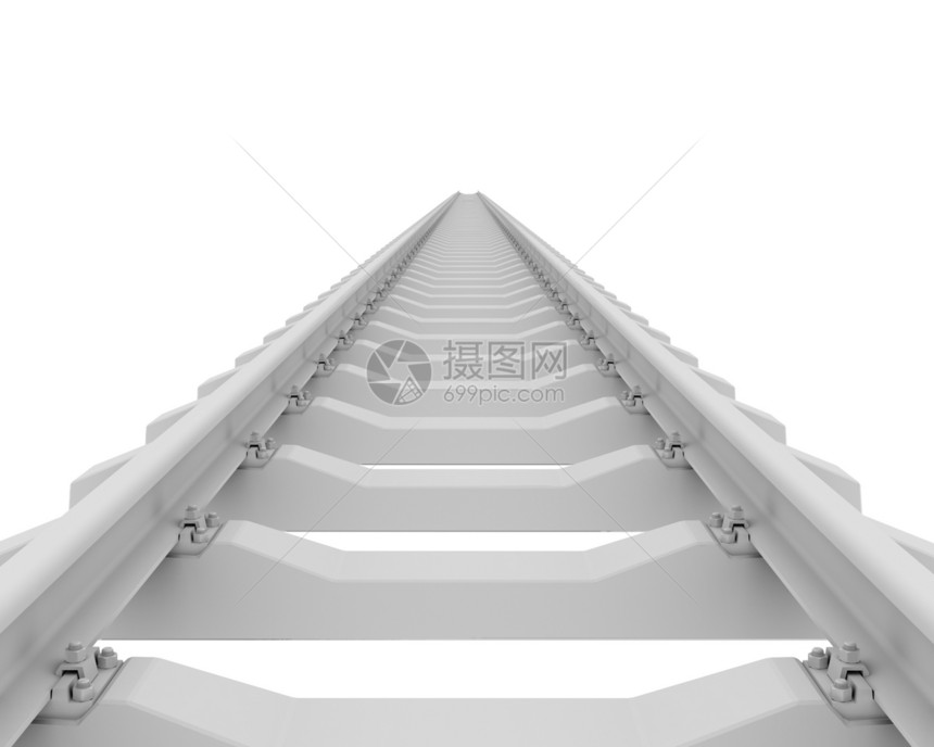 白铁路电车速度机车通道轨枕插图渲染火车乘客过境图片