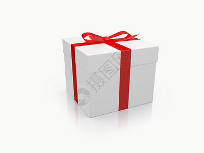 白礼品盒新年礼物购物派对问候语立方体商业娱乐念日盒子背景图片