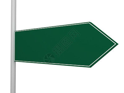 右箭头路标横幅空白指导街道白色导航酒吧交通绿色方向性背景图片