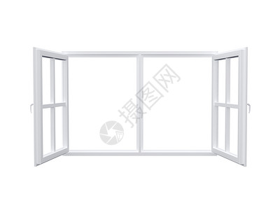 现代窗口房间财产窗户自由控制板窗格入口白色塑料家庭背景图片