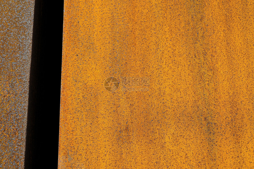 金属腐蚀模式橙子铁锈艺术材料盘子钢锈图片