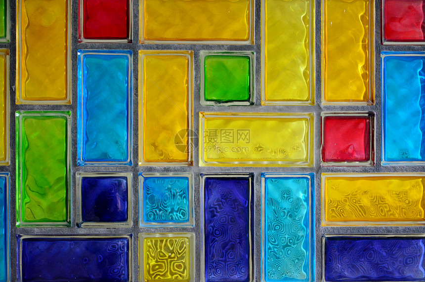 抽象玻璃模式创造力艺术材料图片