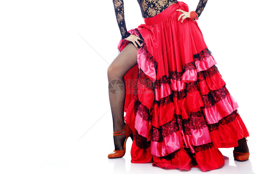 弗拉门科衬裙闲暇女性爱好文化紧身衣数字艺术旋律身体图片