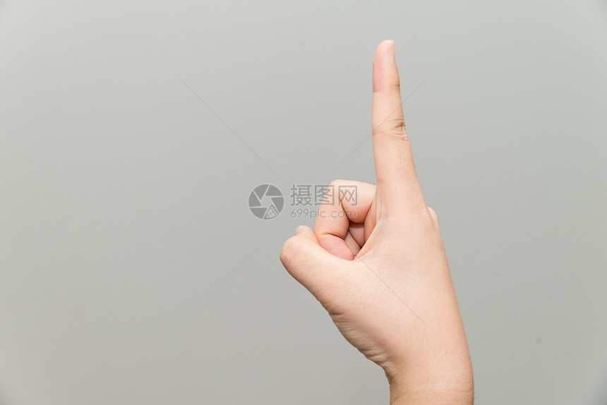 一只手指举起手来手腕帮助手势信号一部分商业成功身体广告灰色图片