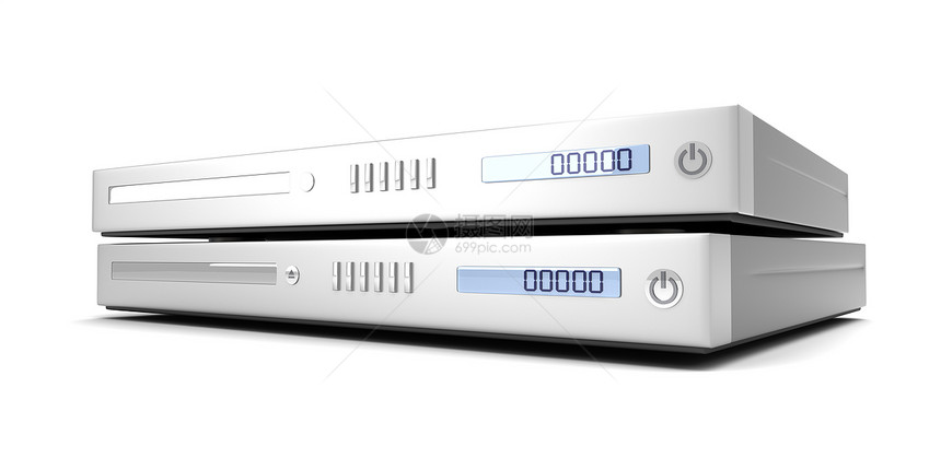 蓝光设备电视电影控制板按钮家庭技术娱乐玩家磁盘插图图片