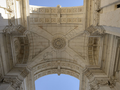 详细 Triumphal 箭头建筑学纪念碑广场石头城市胜利旅行旅游正方形游客背景图片