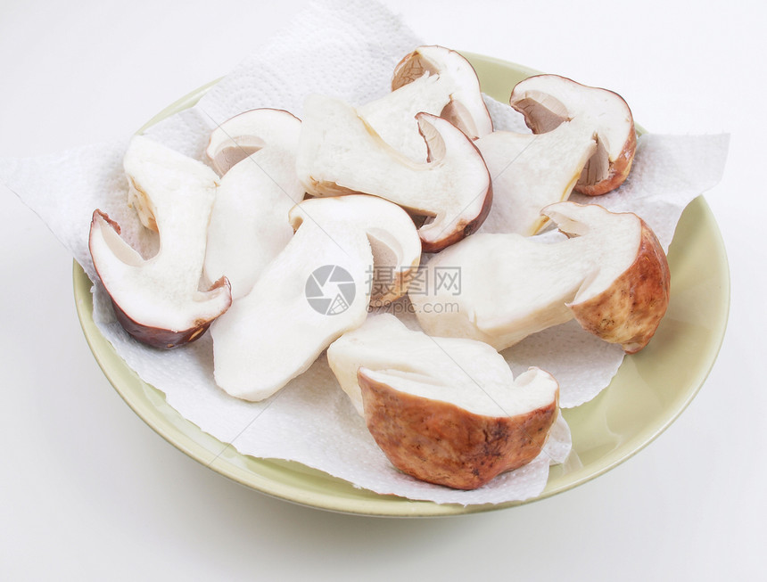 波西尼蘑菇包子食物美食常委营养图片