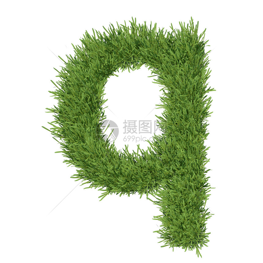 以草草制成的字母字母环境数学草皮地球白色插图植物场地字体数字图片