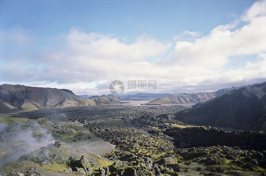 混凝土山地景观崎岖地平线乡村山脉岩石高度图片