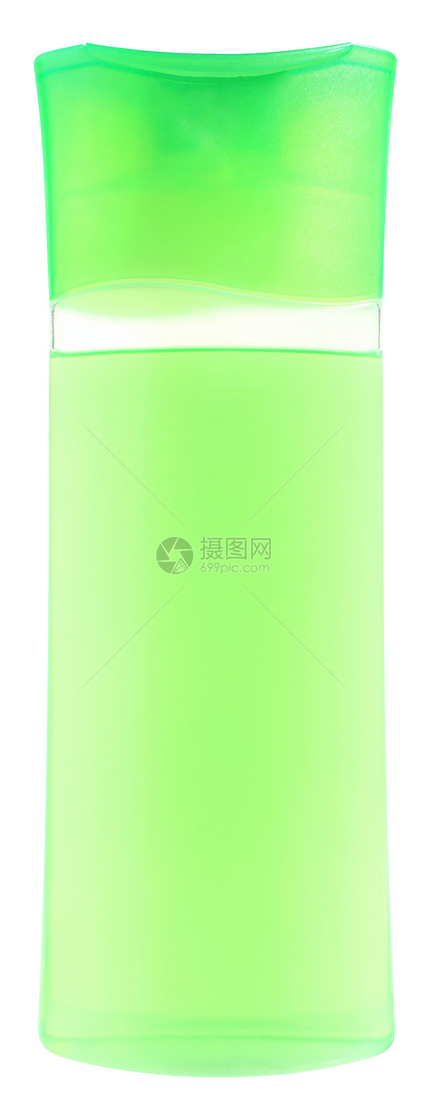 阵雨凝胶空白绿色瓶子洗剂塑料草本香水洗涤化妆品图片