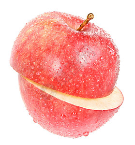 苹果养分红色食物水果背景图片