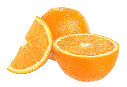橙色橙子水果食物背景图片