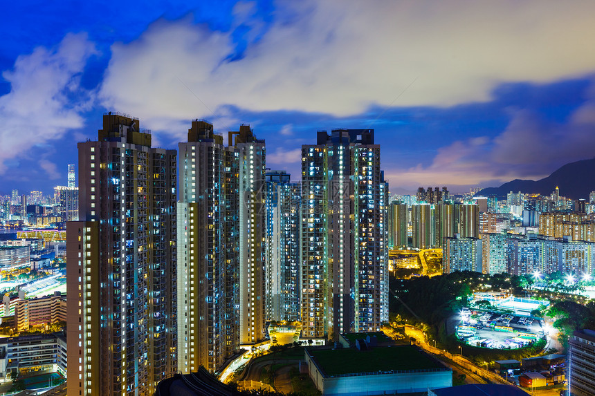 香港市风景市中心天际公寓人口房屋民众景观住宅建筑城市图片