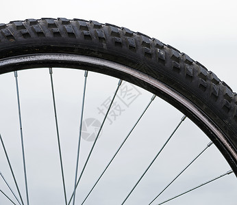 自行车车轮自行车轮圆形运动背景图片