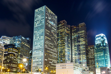 香港公司大楼的建造地标办公楼办公室商业景观天际商业区金融城市建筑背景图片