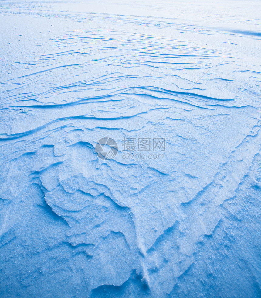 积雪中微风模式图片