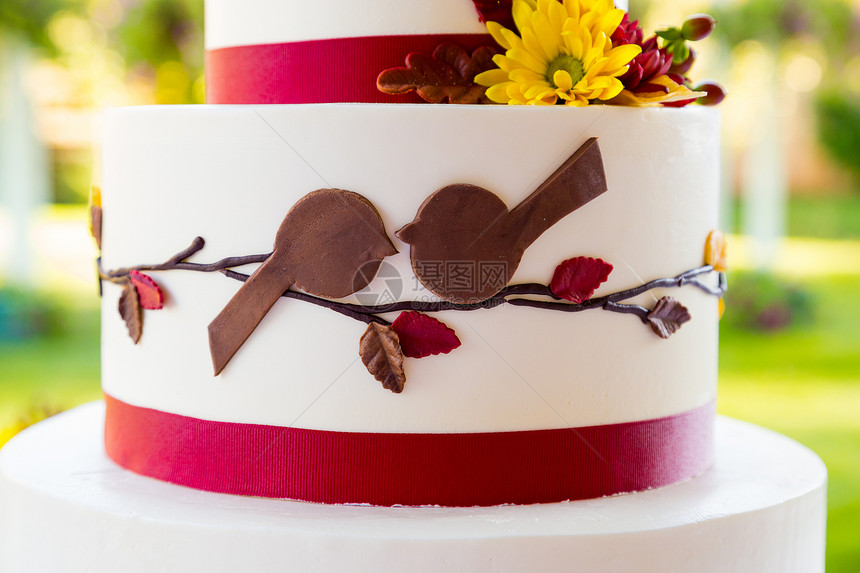 结婚蛋糕细节爱情糖果婚礼甜点白色结婚日接待派对食物婚宴图片
