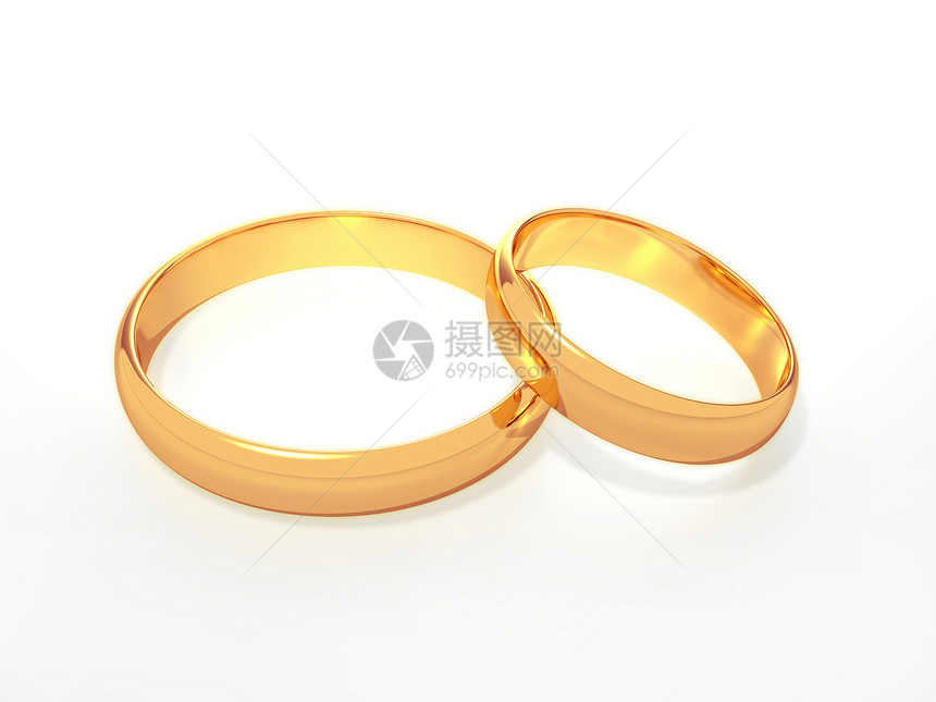 结婚戒指联盟金子婚姻丈夫宝石妻子金属婚礼图片