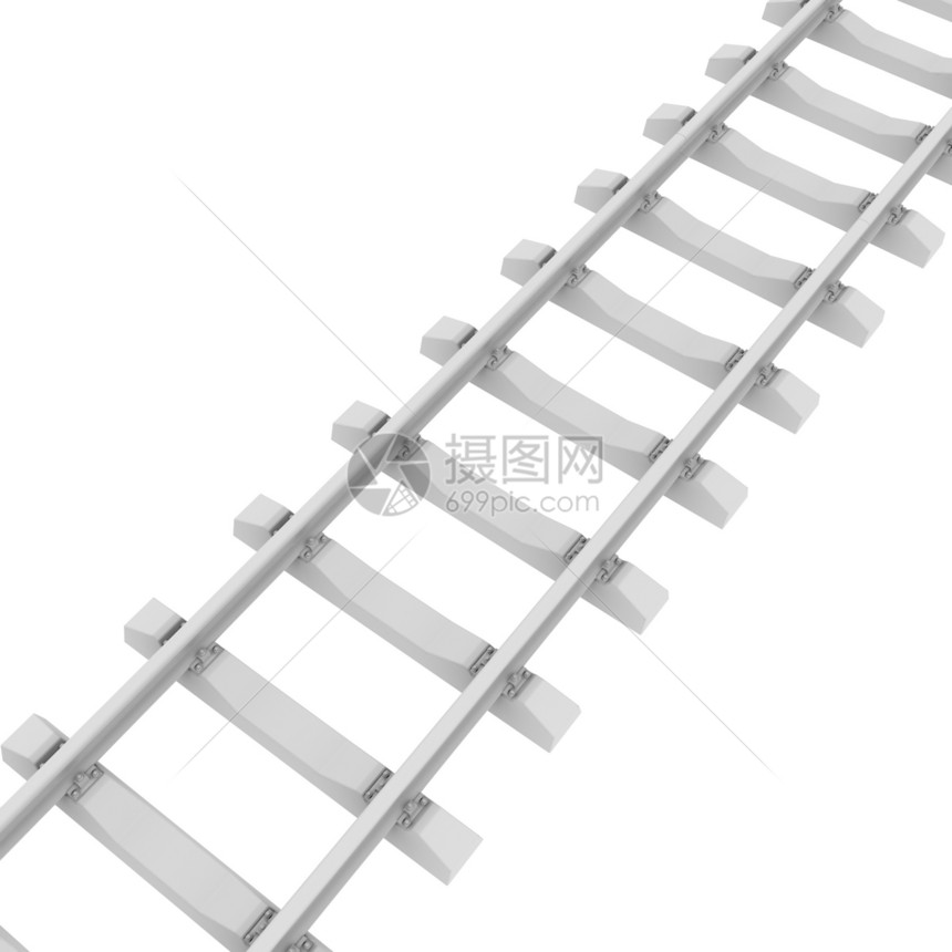 白铁路铁路路线假期车站插图火车速度机车运输轨枕图片