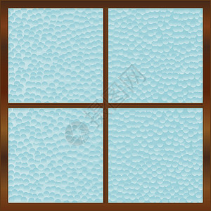 浴室窗户玻璃住宅磨砂环绕艺术品锤击艺术框架绘画正方形背景图片