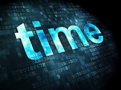 时间线概念 掌握数字背景的时间历史屏幕倒数展示技术蓝色日程运动数据年鉴背景图片