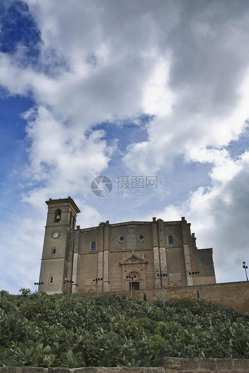 西班牙安达卢西亚奥苏纳圣母承生教堂联谊会寺庙村庄教会旅游旅行宗教纪念碑建筑吸引力大学图片