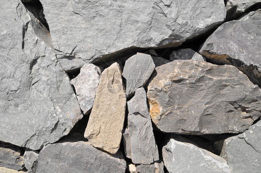 灰岩古城墙宏观建筑学岩石石墙鹅卵石水泥黑色大理石花岗岩灰色图片