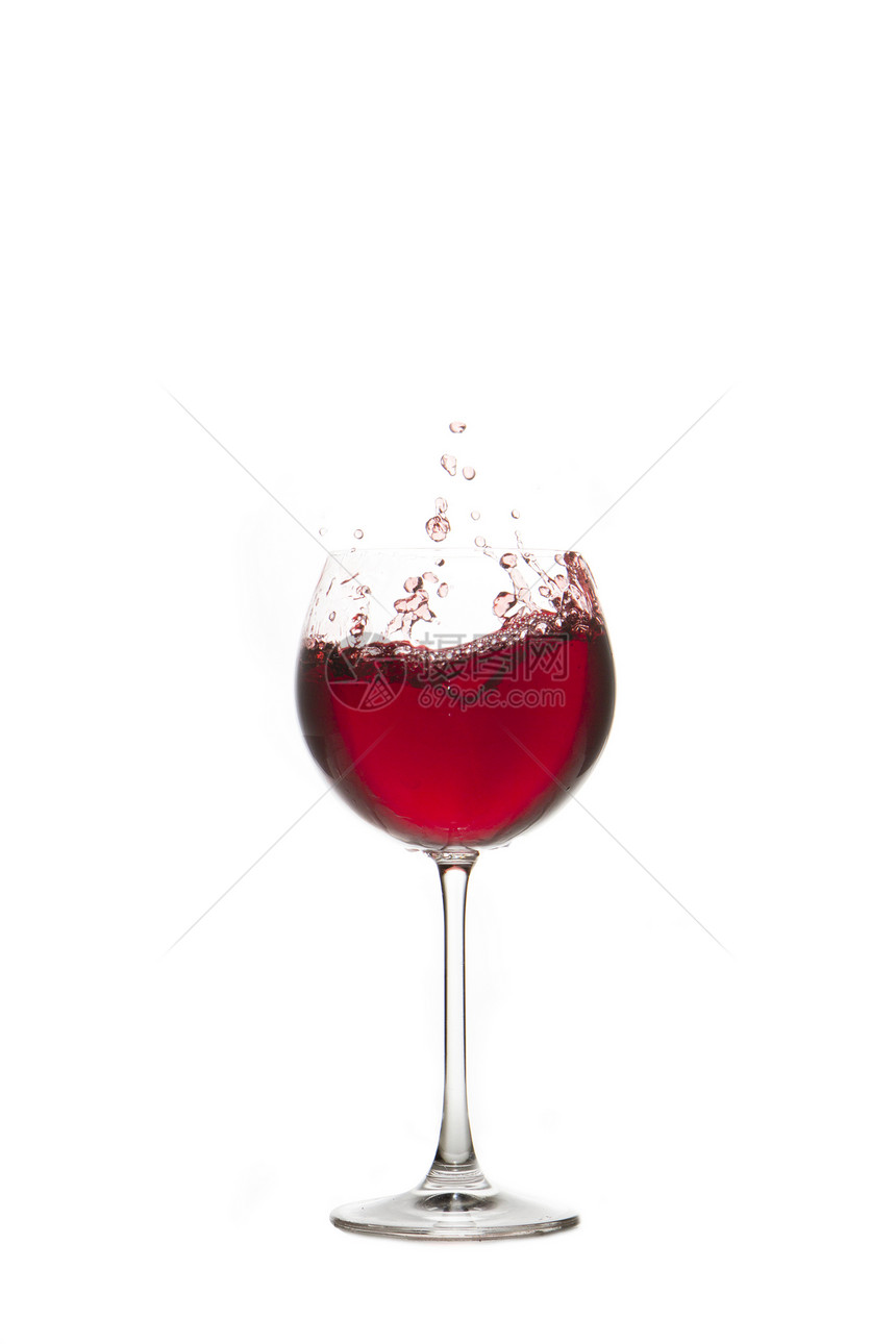 红酒杯玻璃漩涡酒厂海浪高脚杯果汁器皿饮料生活派对图片