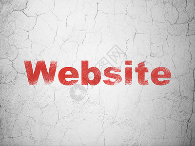 网络发展概念 关于隔离墙背景的网址网站灰色背景墙托管插图世界设计红色引擎服务器背景图片