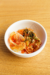 韩国菜 金奇传统胡椒红色饮食食物美食辣椒盘子蔬菜起动机背景图片