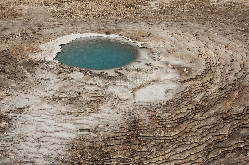 哈瓦韦利尔usa kgm水池沸腾高地火山山脉地热蒸汽矿物质盆地图片