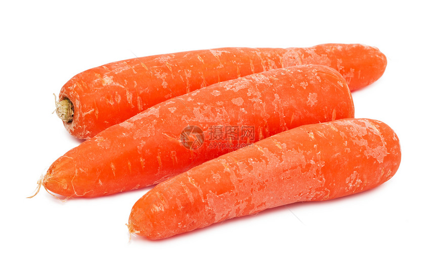 胡萝收成饮食橙子蔬菜营养黄色食物白色绿色图片