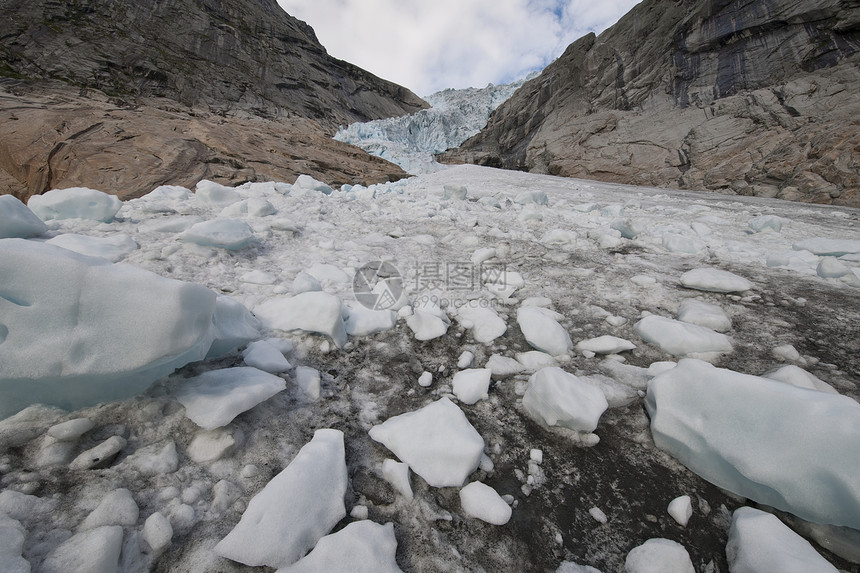 挪威冰川 约斯特塔尔斯布林图片