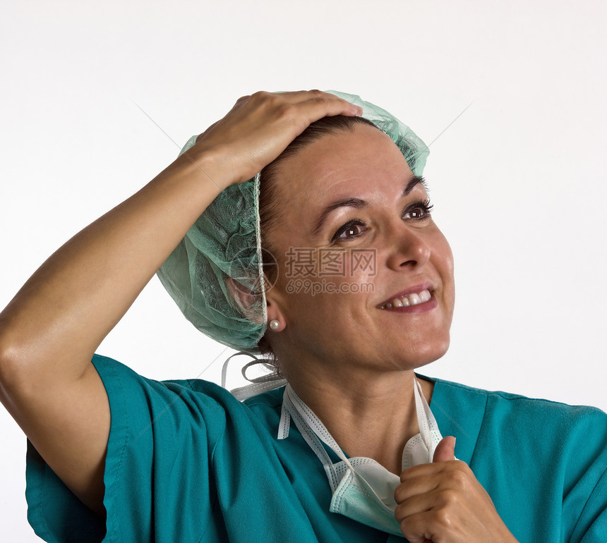 手术后戏剧护士图片