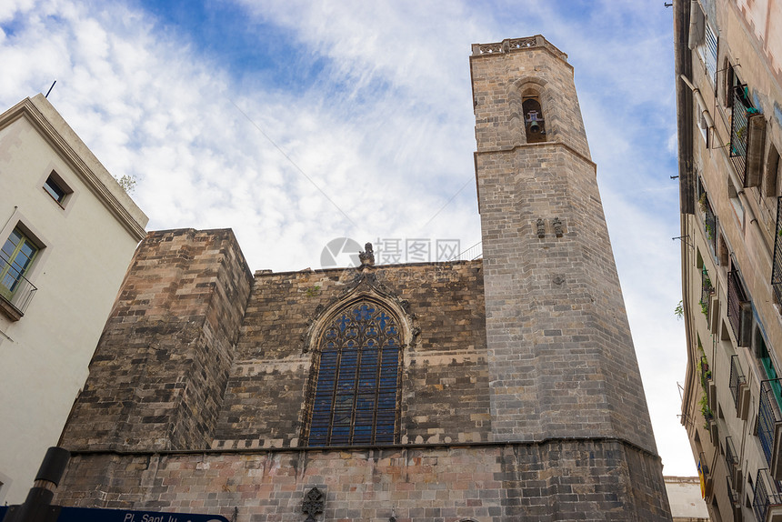 巴塞罗那 巴里戈蒂克的圣尤利利亚哥特大教堂图片