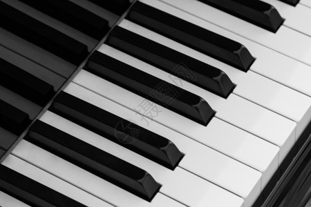 钢琴键蓝调韵律黑色白色键盘娱乐乐器音乐会钥匙艺术背景图片