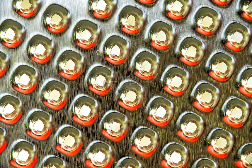 特写一个食草机颜色食物光泽摩擦反射红色艺术厨房工作室金属图片